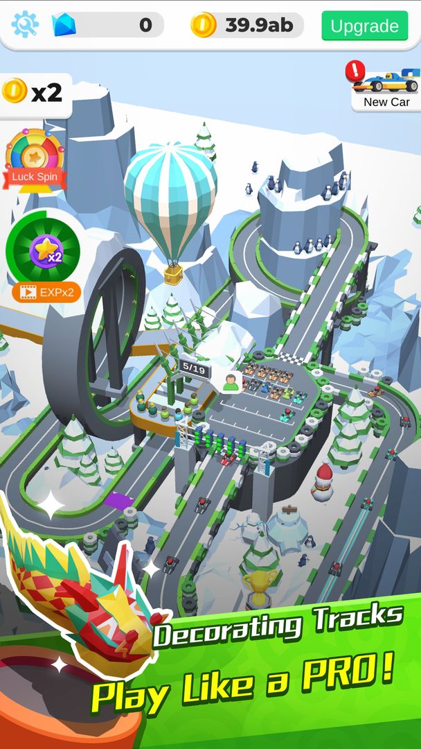 Idle Kart Tycoon screenshot game