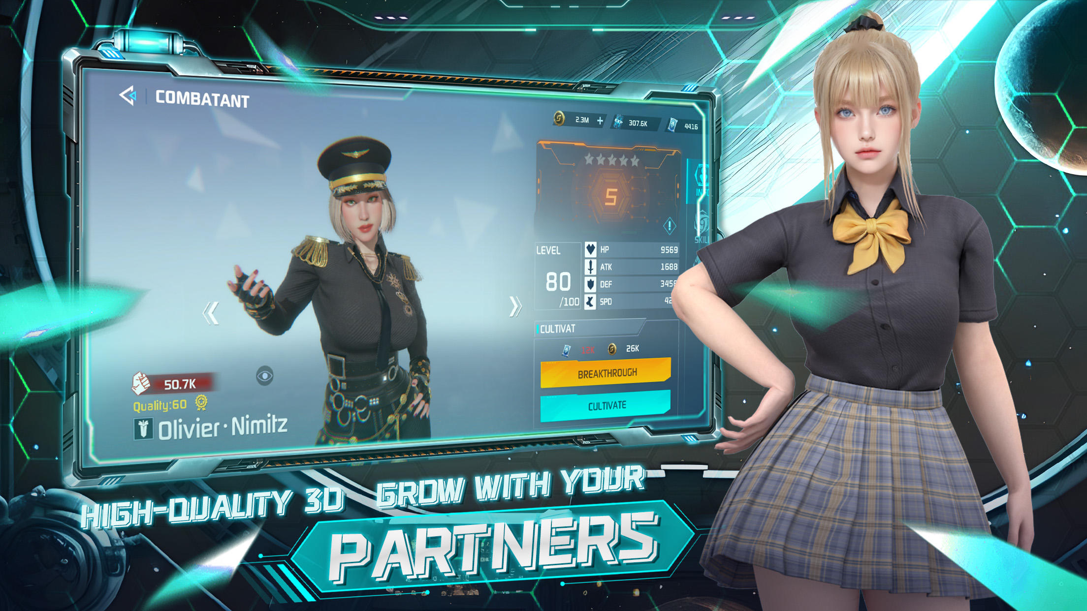 Legend of Goddess:The Last War Game Screenshot