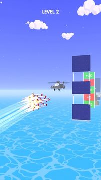 Rocket Rush 3D Game Screenshot