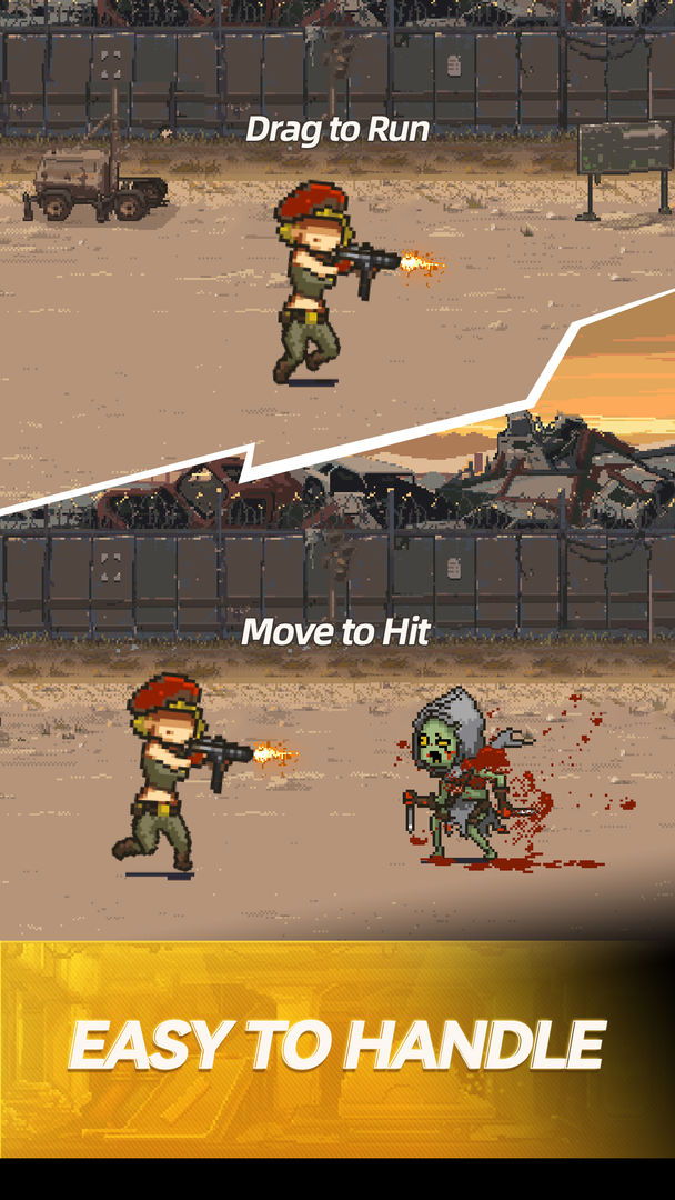 Screenshot of Zombie Fighter: Hero Survival