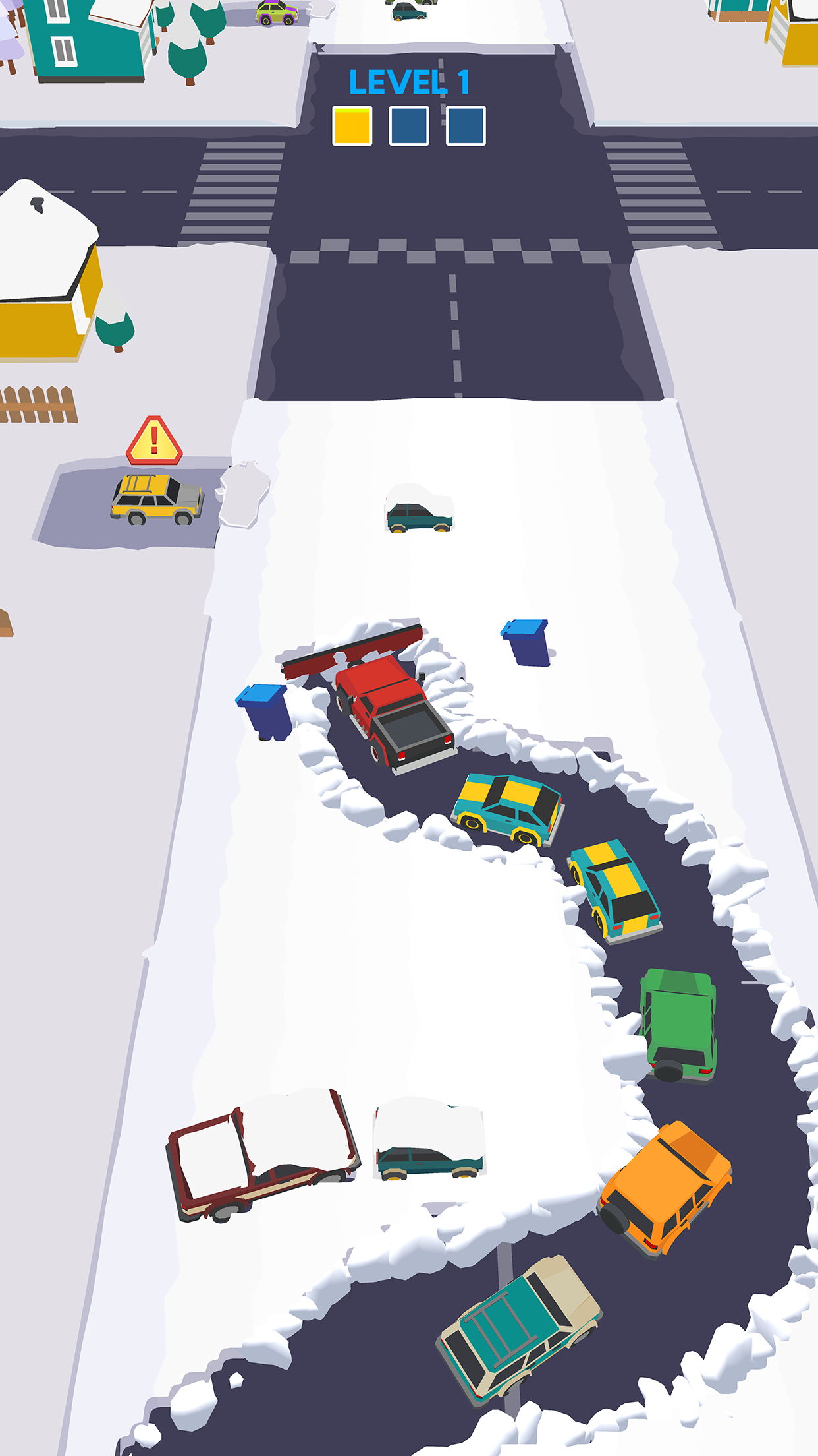 Clean Road Game Screenshot