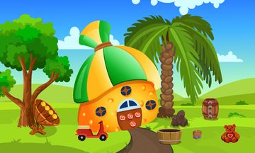 Cat Rescue From Mushroom House Best EscapeGame-363 遊戲截圖