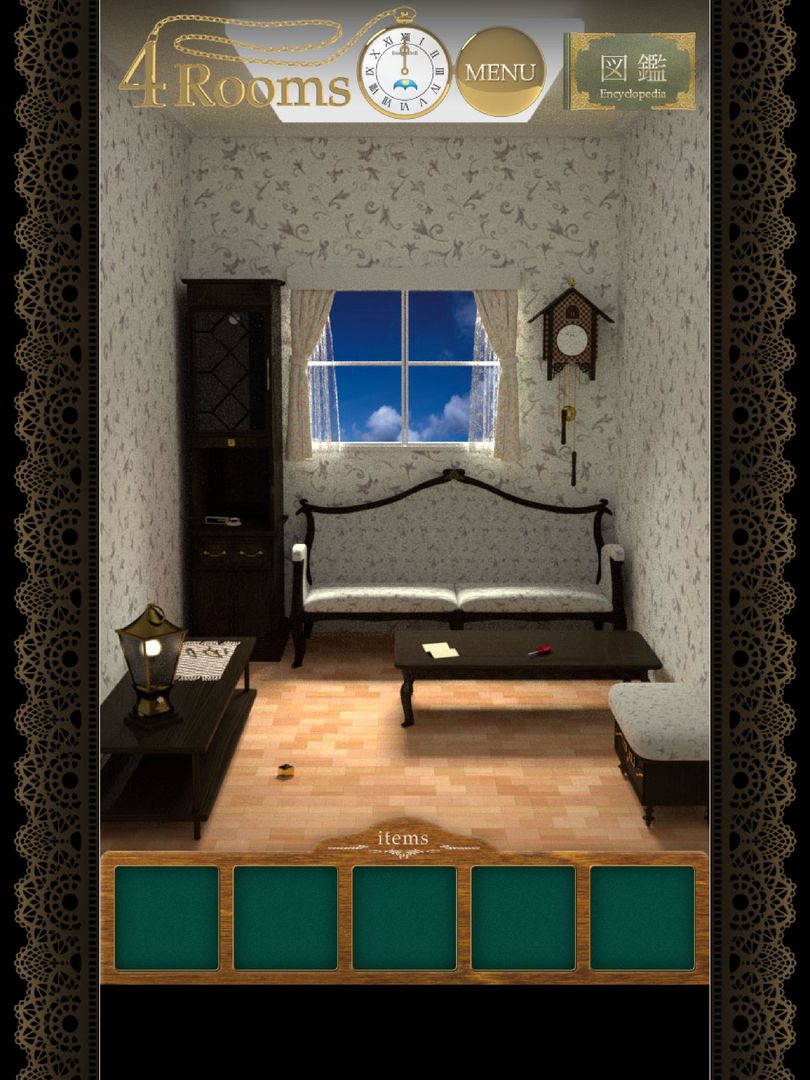 脱出ゲーム - 4Rooms screenshot game