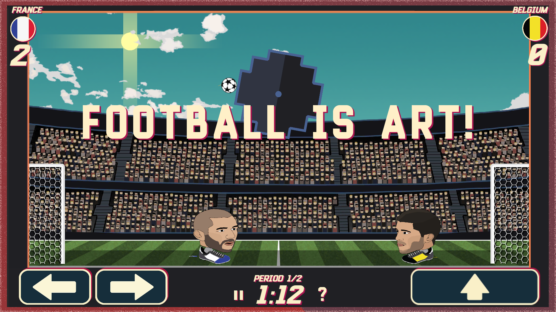 Football Heads Game Screenshot