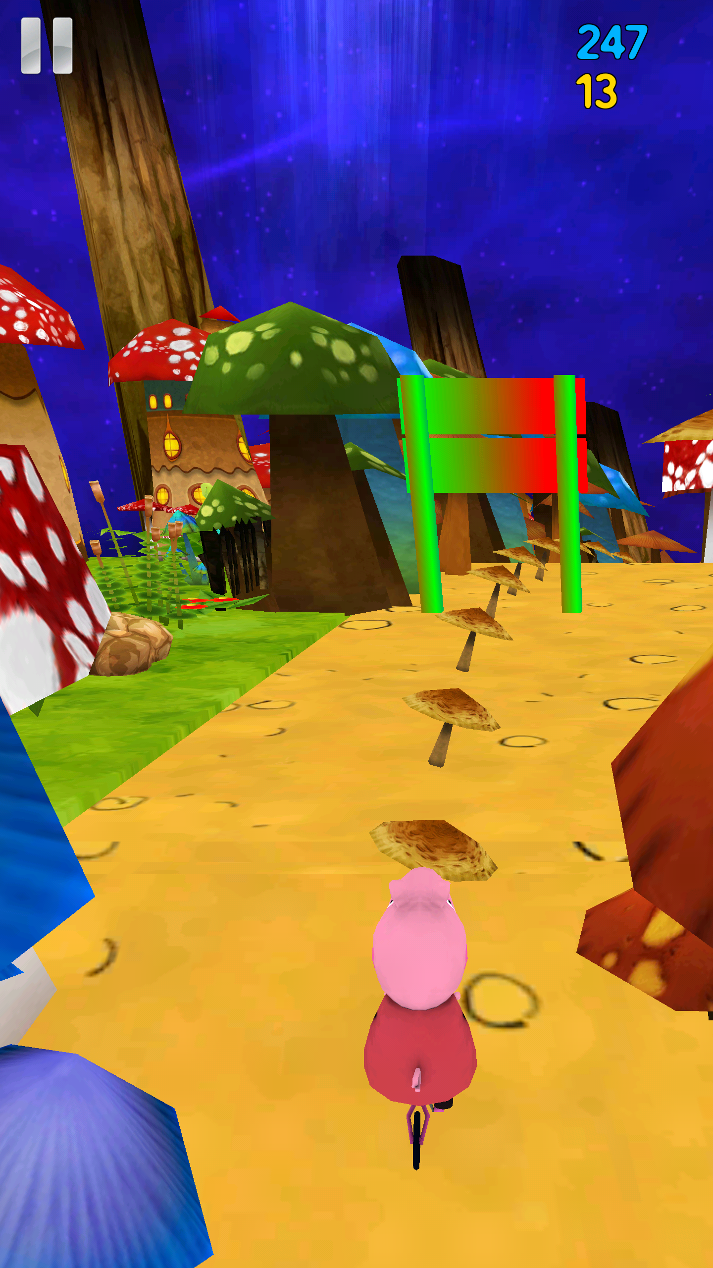 Dizzy Ride - Animals Runner ภาพหน้าจอเกม