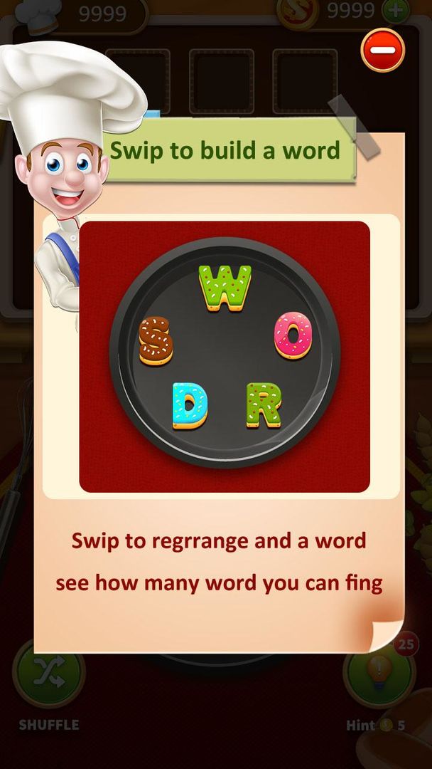 Word Cake: Word Brain ภาพหน้าจอเกม