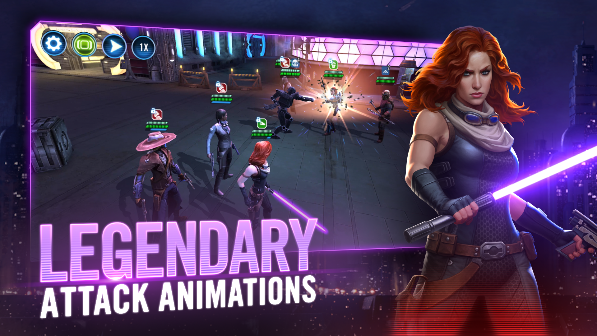 Star Wars™: Galaxy of Heroes ภาพหน้าจอเกม