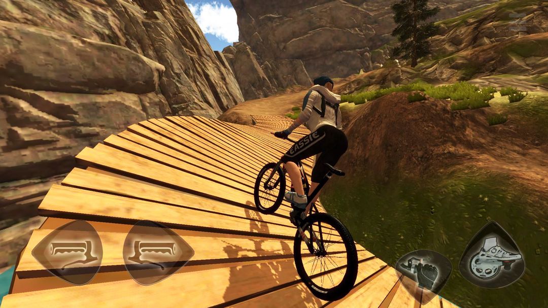 Mountain Bike Freeride ภาพหน้าจอเกม