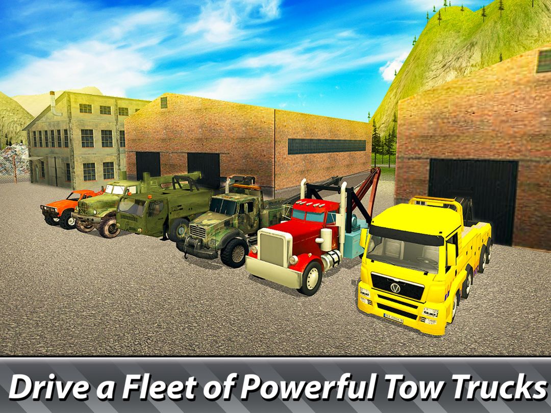 Tow Truck Emergency Simulator: ภาพหน้าจอเกม