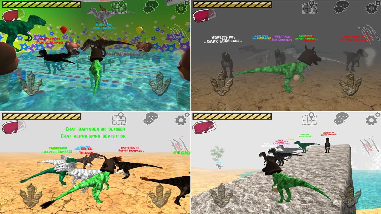 Raptor RPG - Dino Sim Game Screenshot