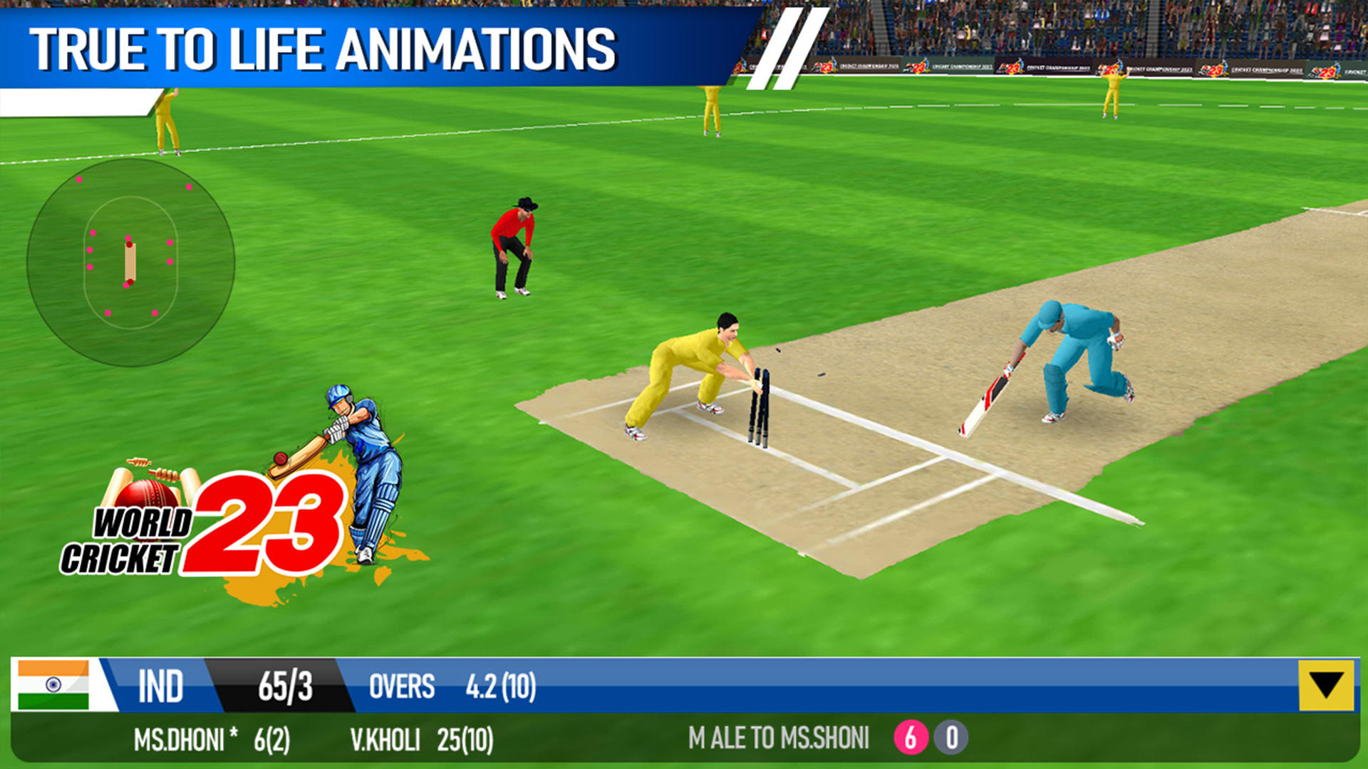 Screenshot of Cricket Game: Bat Ball Game 3D