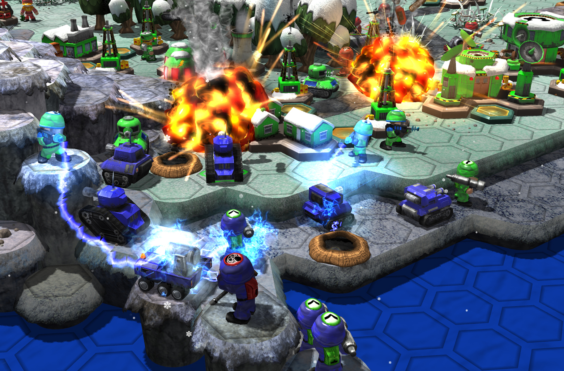 Cuplikan Layar Game Epic Little War Game