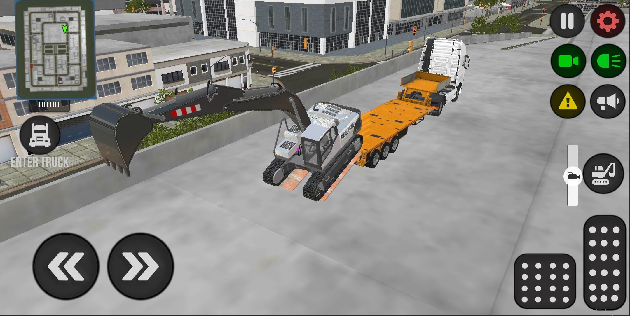 Screenshot of JCB Excavator Simulator Truck