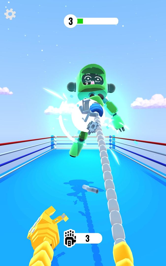 Screenshot of Power Hands - Robot Battle