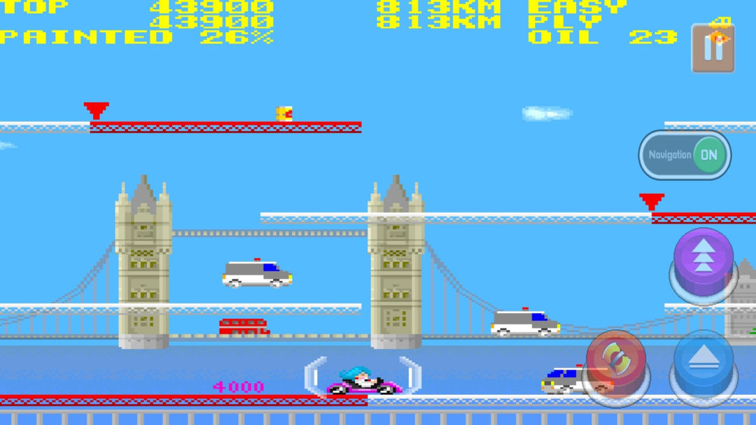 City Connection classic screenshot game