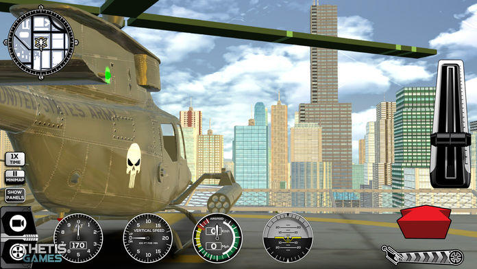 Helicopter Simulator 2017 4K ภาพหน้าจอเกม