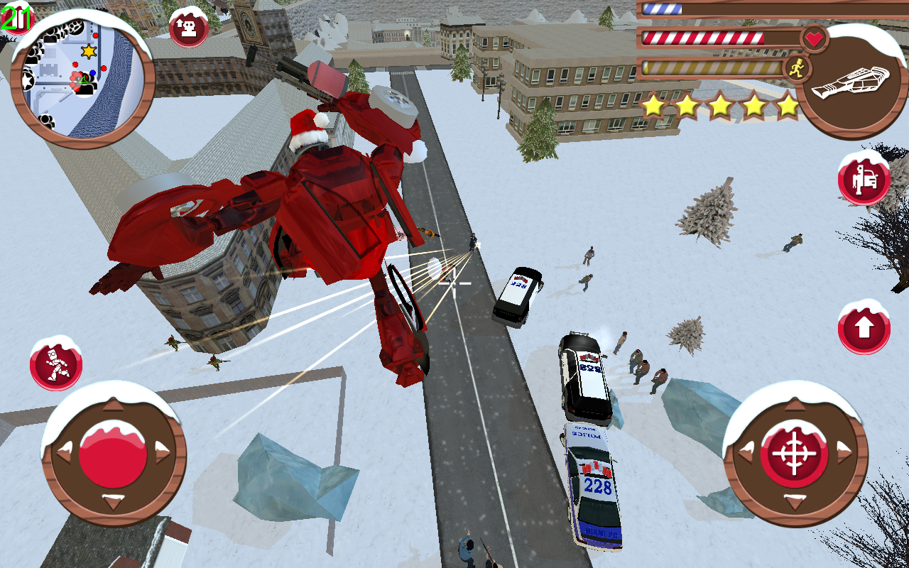 Cuplikan Layar Game Christmas X Ray Robot