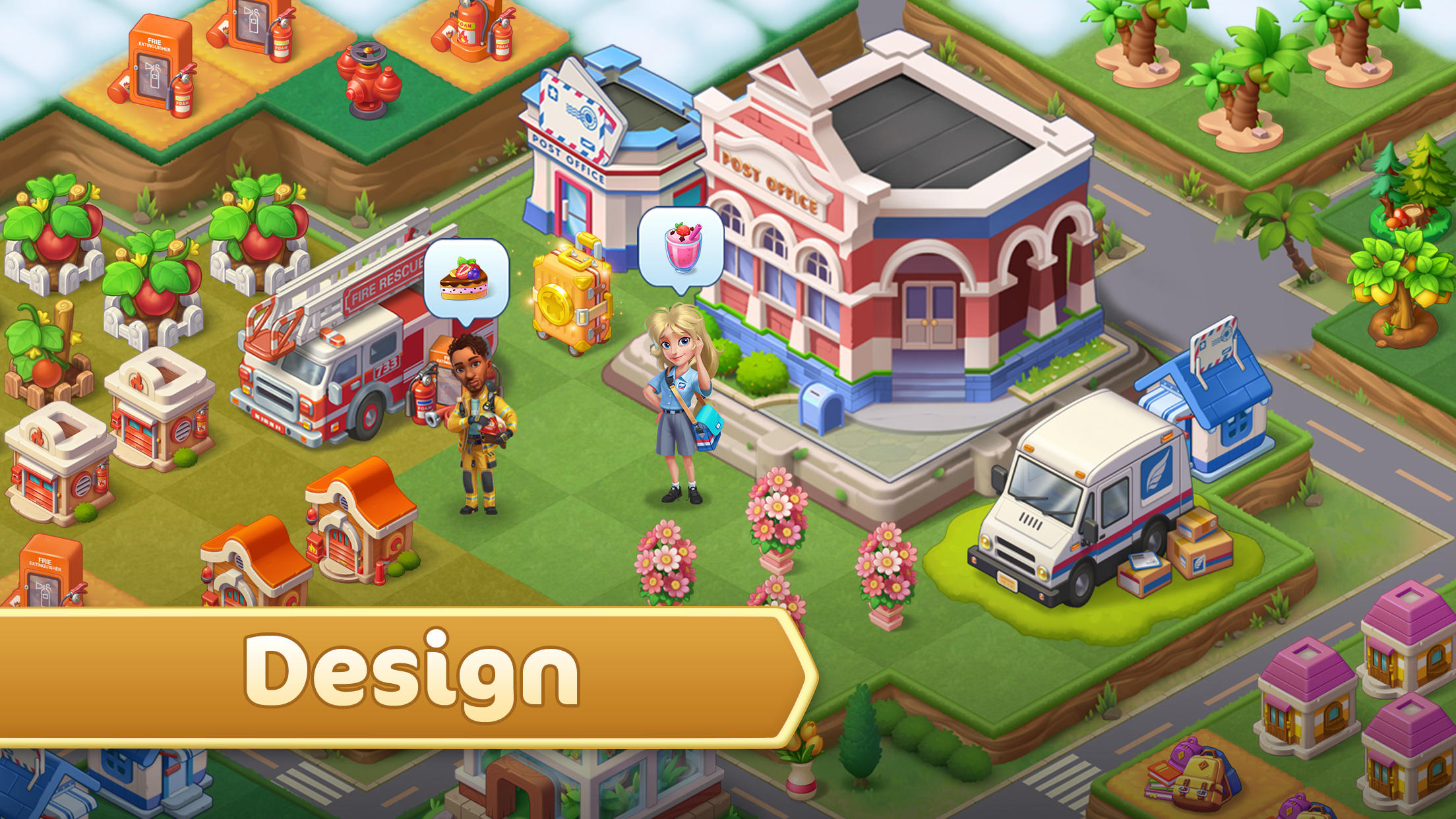 Merge County Game Screenshot