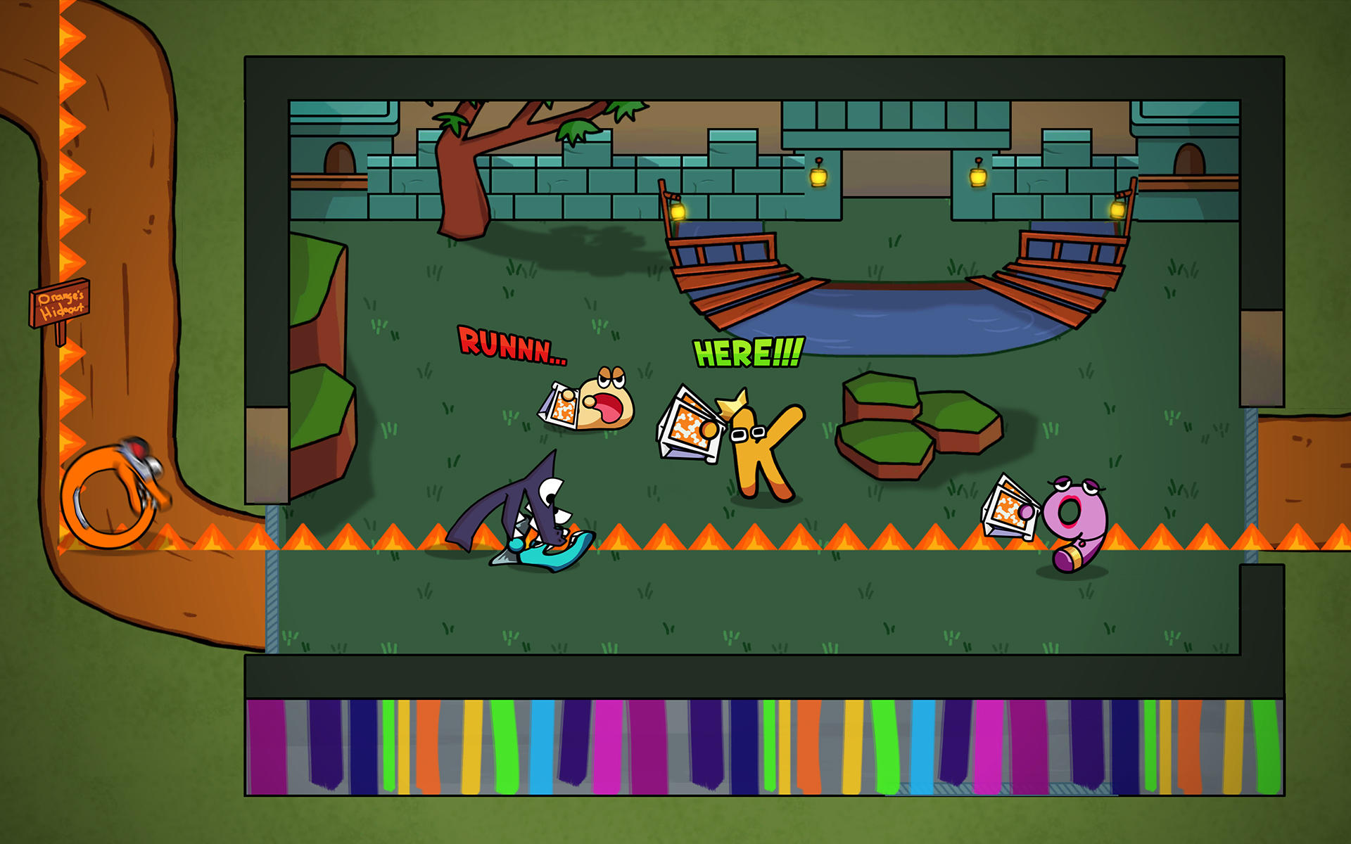 Screenshot 24 of Rainbow But It’s Alphabet Lore 