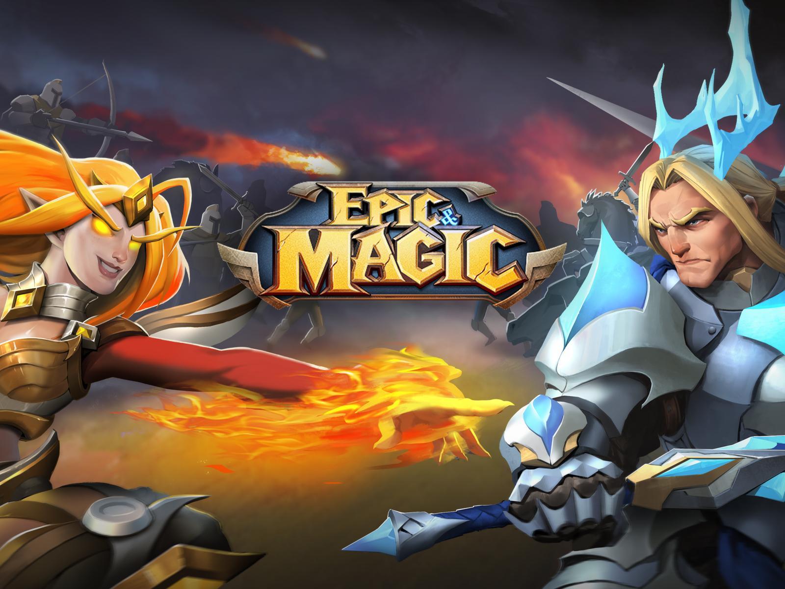 Captura de Tela do Jogo Epic & Magic