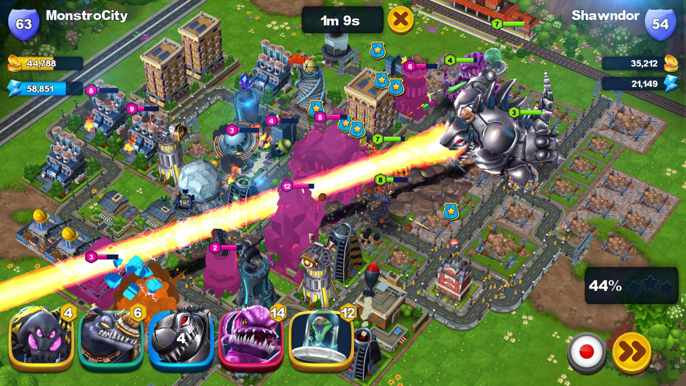 Screenshot of MonstroCity: Rampage