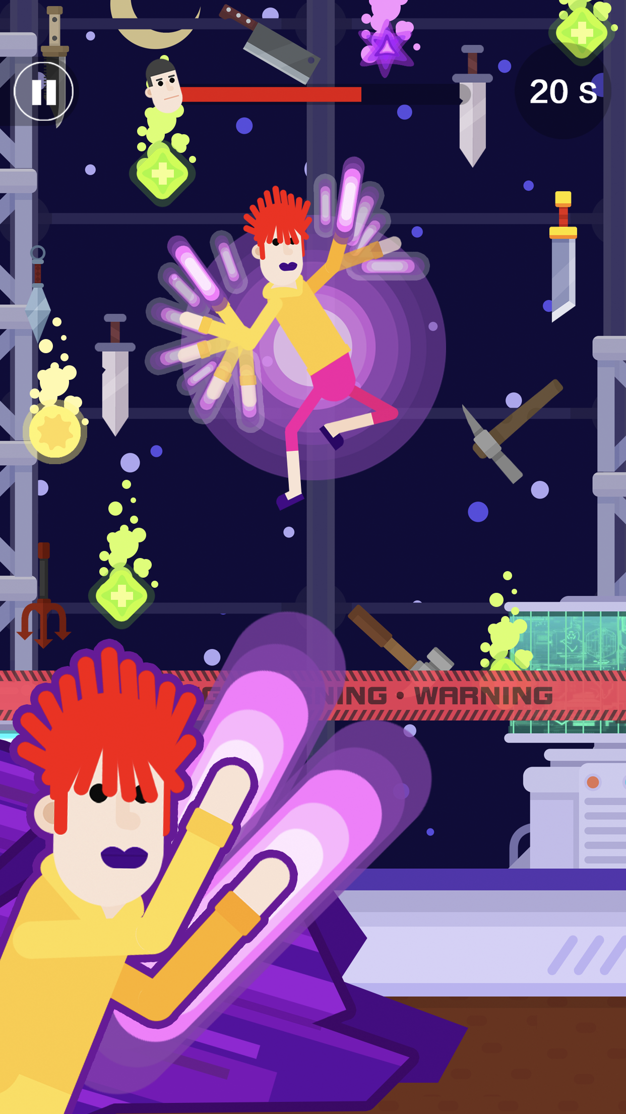 飞刀英雄 ภาพหน้าจอเกม