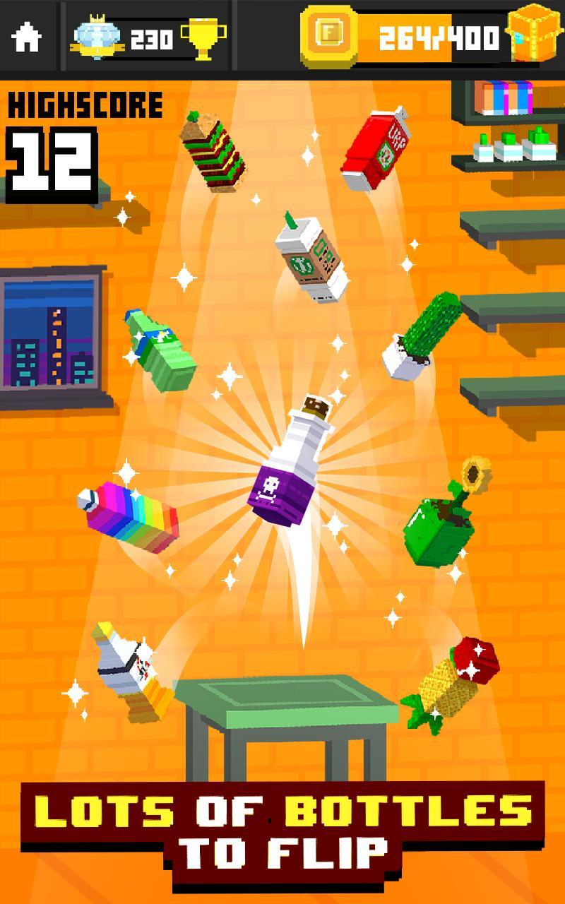 Flippy Bottle Extreme! Game Screenshot