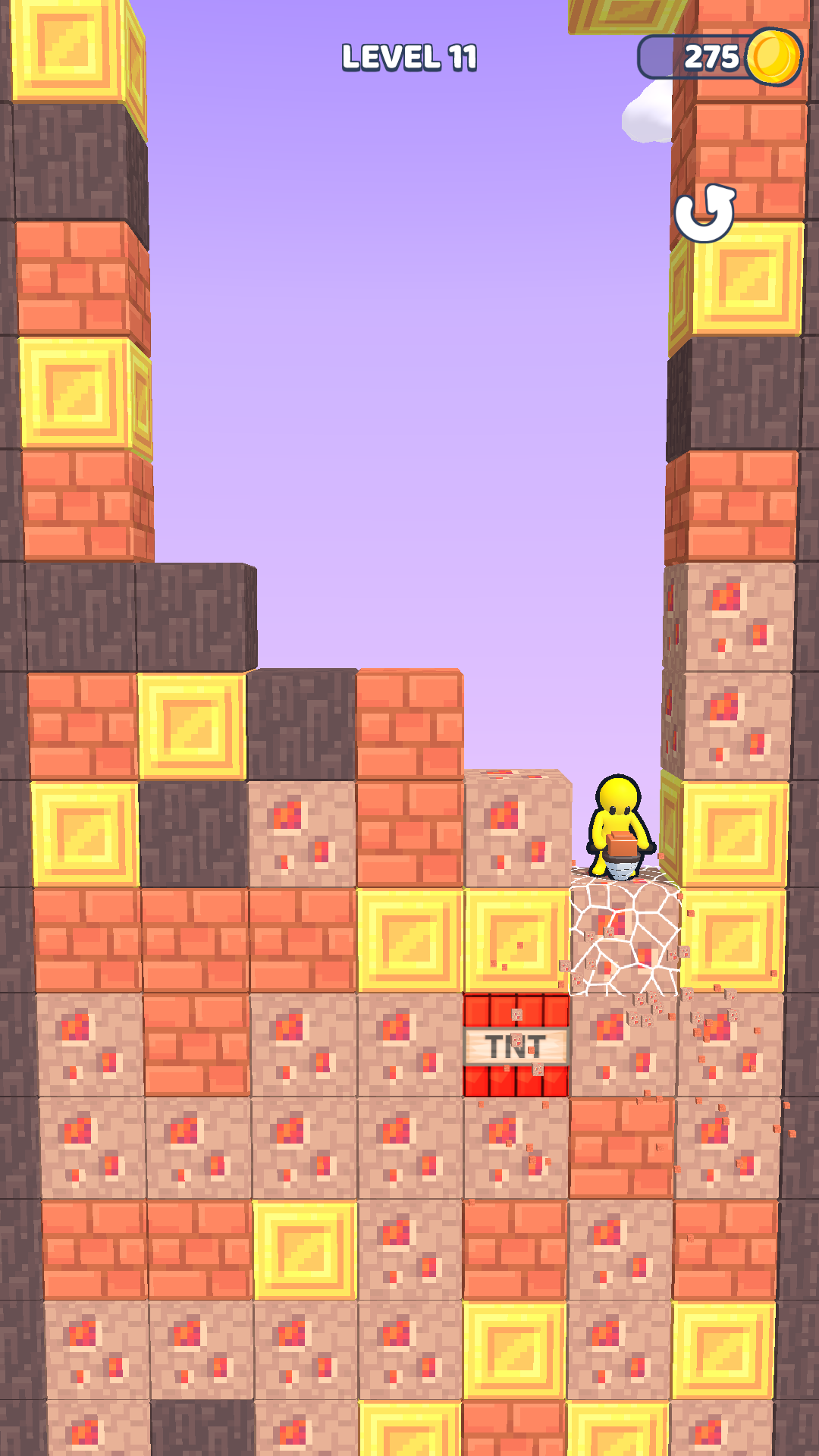 Merge Driller! Game Screenshot