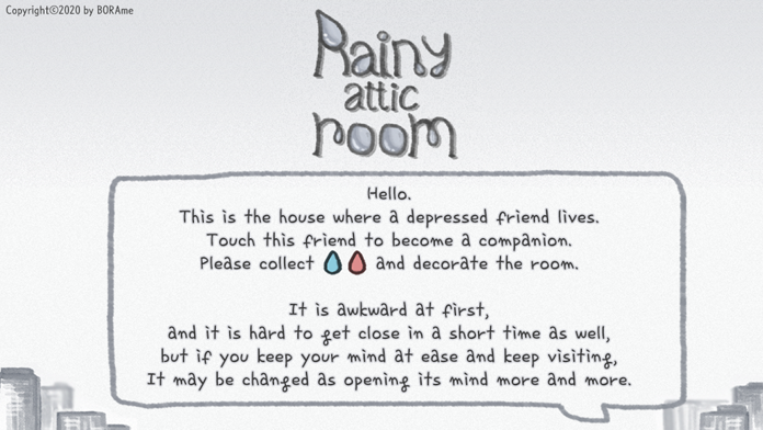 Banner of Rainy attic room 