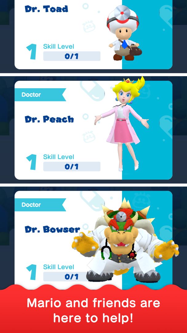 Screenshot of Dr. Mario World