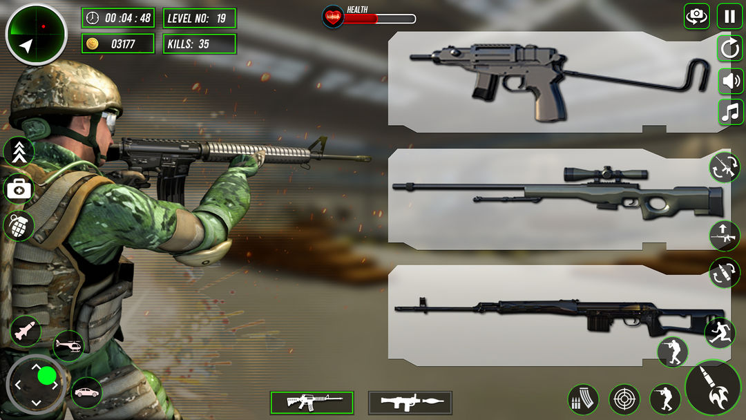 Fps 槍射擊遊戲 3d遊戲截圖