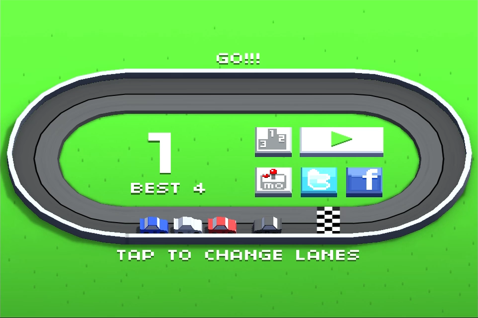 Wrong Way Racing 게임 스크린샷