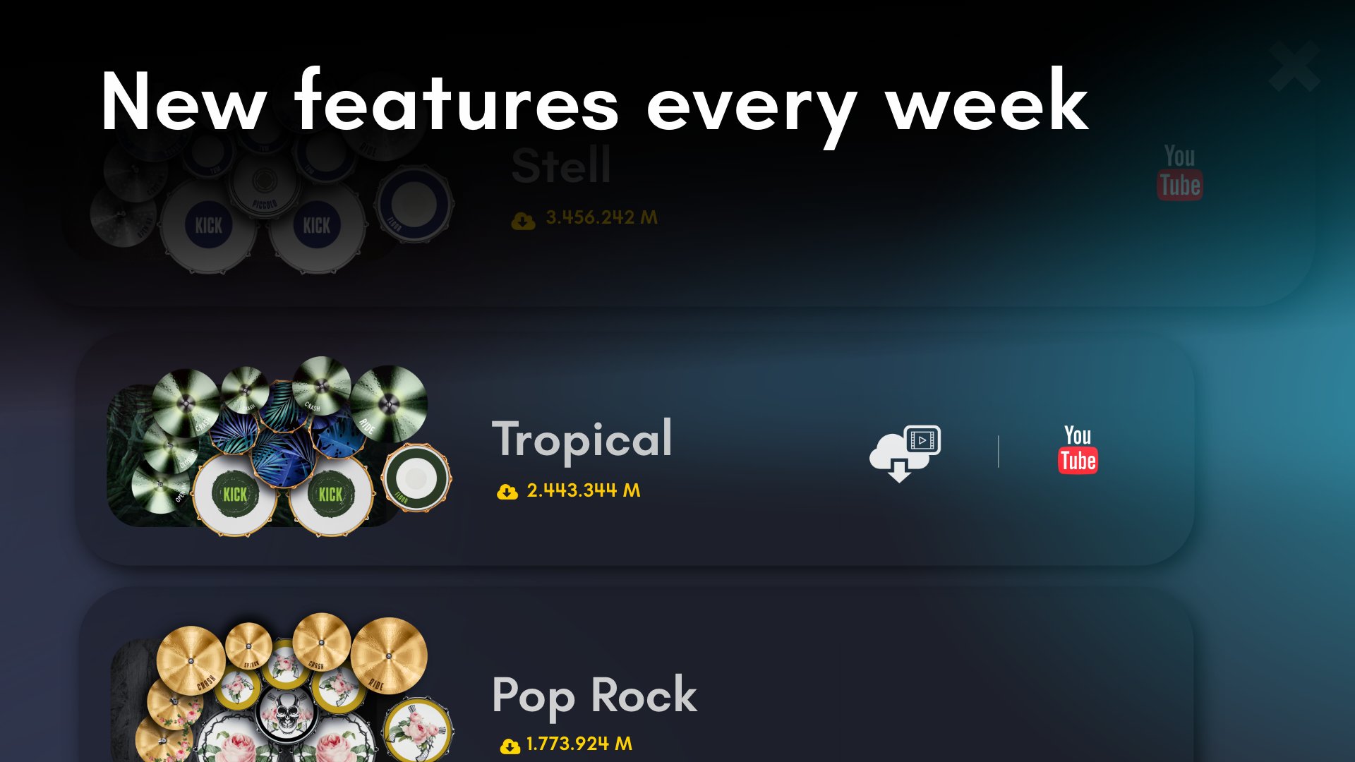 Real Drum electronic drums set Game Screenshot