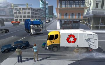 Cuplikan Layar Game Road Garbage Dump Truck Driver