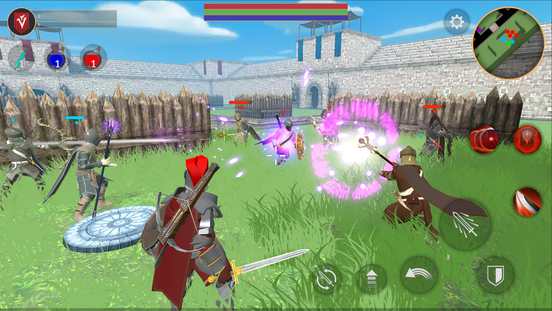 Screenshot of the video of Combat Magic Spells & Swords