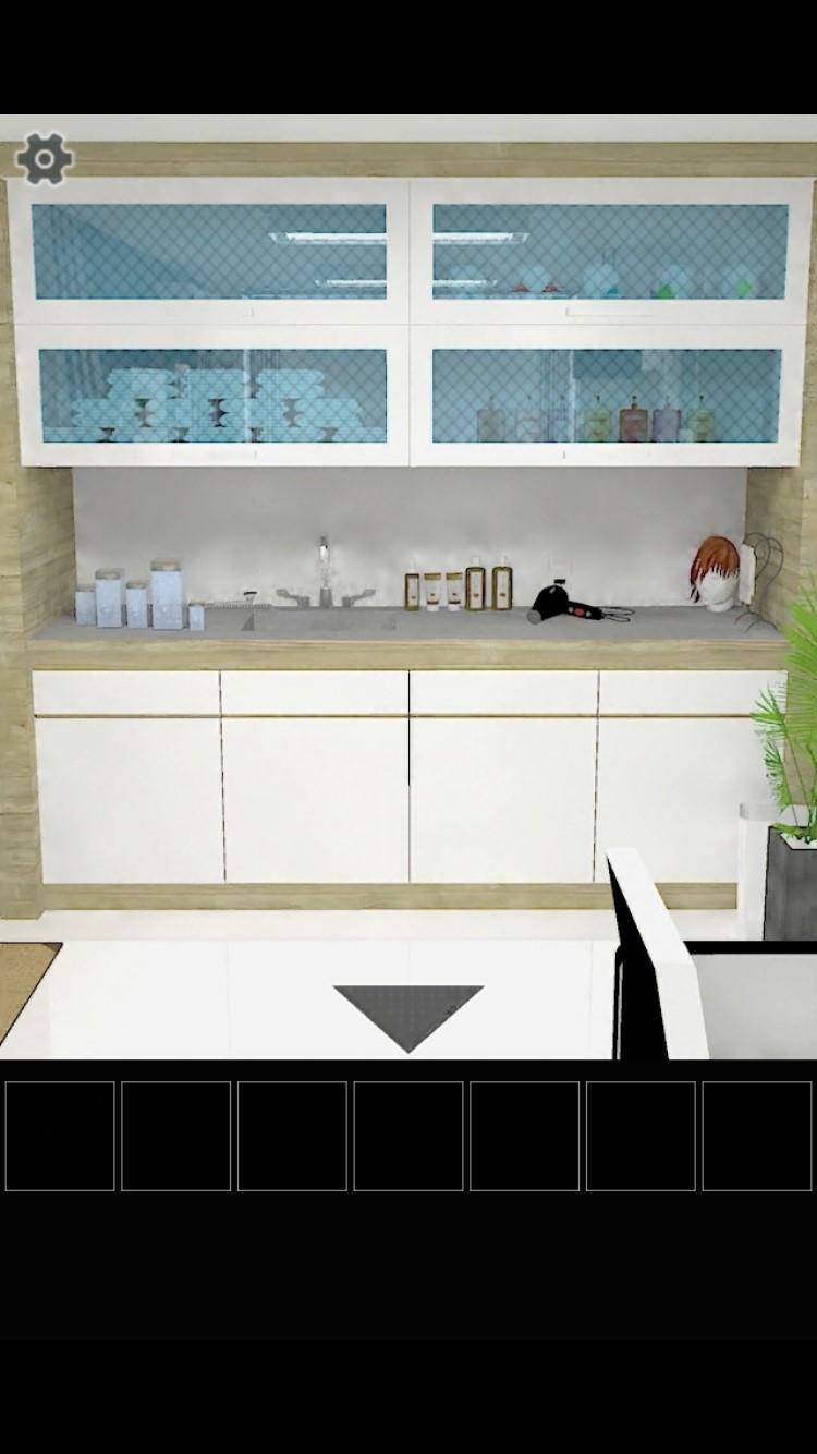 Escape from the barber room. Game Screenshot