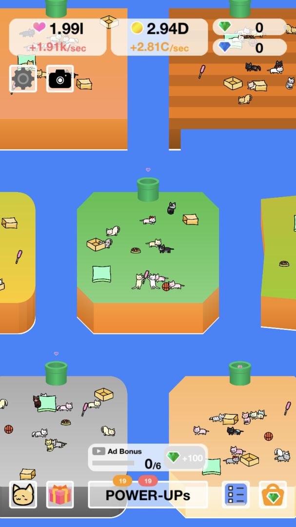 Cat Island screenshot game