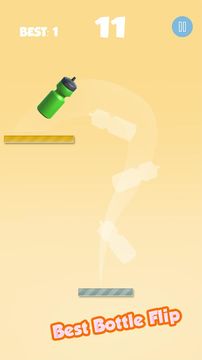 Water Bottle Flip 3D Clash Game Screenshot