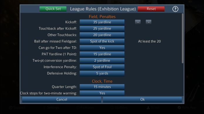 Pro Strategy Football 2020 screenshot game