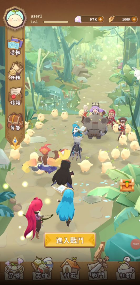 Screenshot of Mandora Farm and Fight