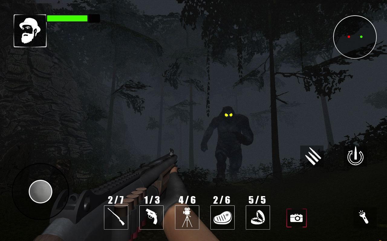 Bigfoot Hunting 게임 스크린 샷