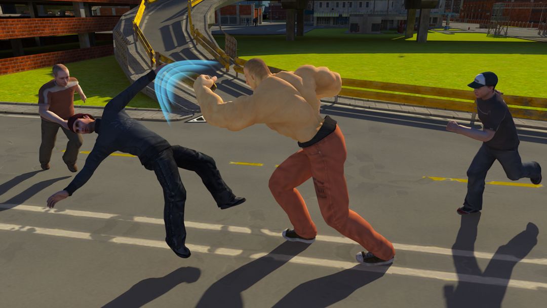 Big Man 3D: Fighting Games 게임 스크린 샷