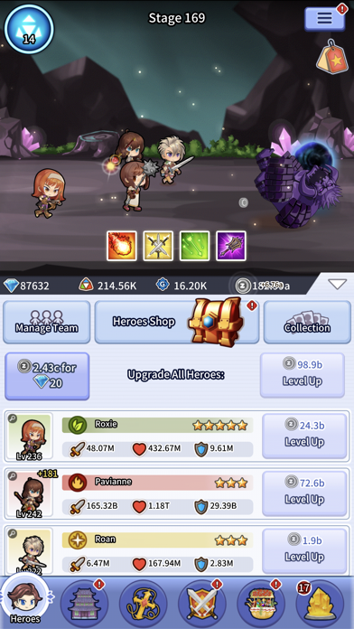 Midgard Heroes: Ragnarok Idle Game Screenshot