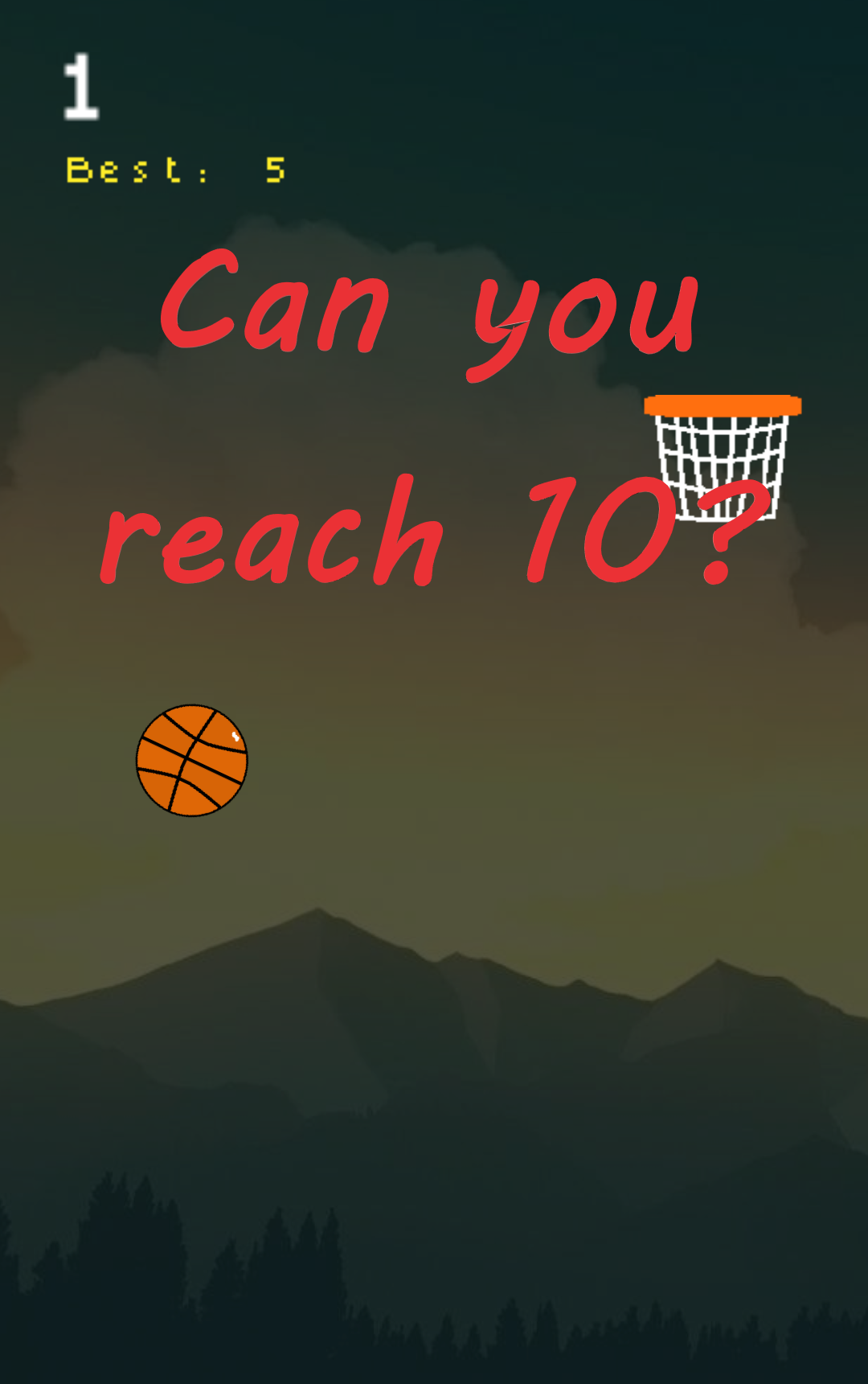 Throwy Hoops Basketball - 5mb Game Screenshot