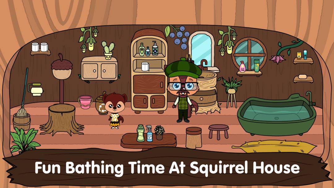 Screenshot of Animal Town - My Squirrel Home