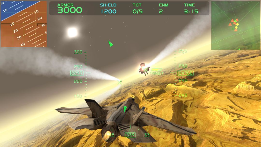 Fractal Combat X 게임 스크린 샷