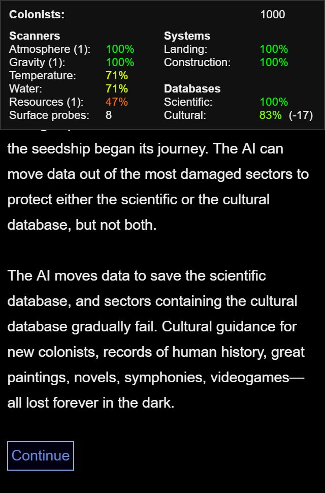 Screenshot of Seedship