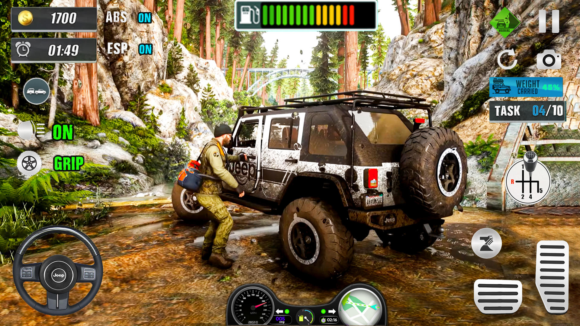 Offroad Desert Safari Game ภาพหน้าจอเกม