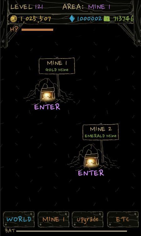 Golden Pickax EX Game Screenshot