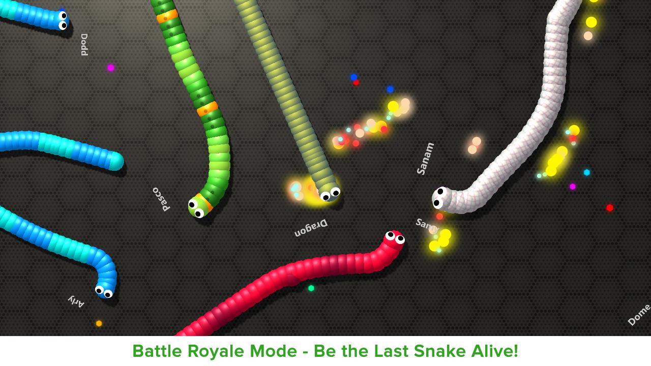 Slithering Snake.io Game Screenshot